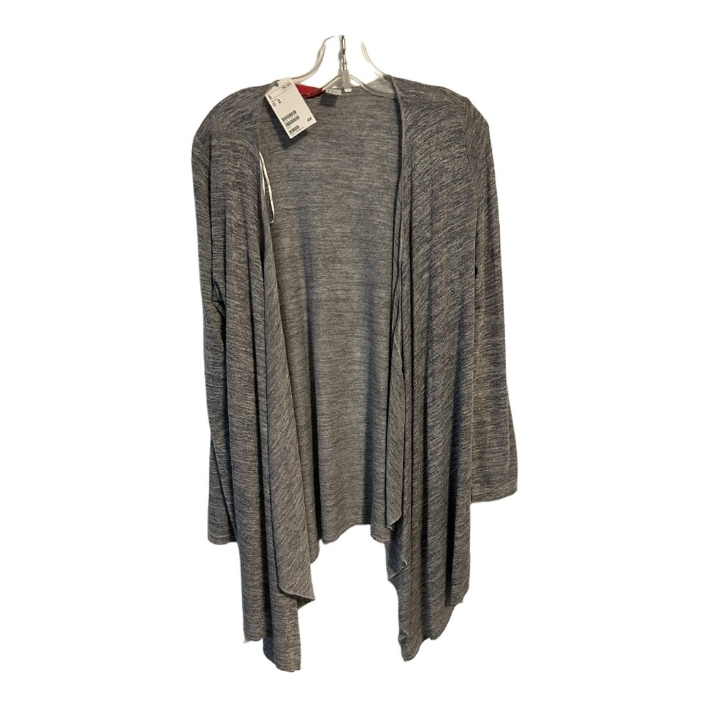 Grey Divided Cardigan